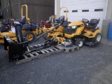CUB CADET XT3 Lawn Tractor w/60'' Mower Deck, 42'' Snowblower & Brush Gard, 127hrs. s/n:1C027H70044
