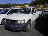 2009 DODGE Dakota Ext Cab w/Tool Boxes, 4x4, ROTTED BRAKE LINES, MANIFOLD & OIL PAN, s/n:717086