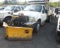 2002 FORD F-550 XL SD Dump Truck   Reg Cab   w/8' Fisher V-Plow w/control