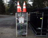 UNUSED Lot- 250 pcs PVC Safety Cones