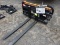 UNUSED WOLVERINE Hyd Pallet Fork Skid Steer Attachment