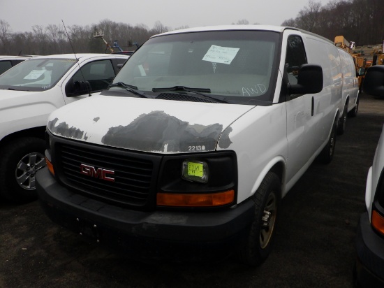 2012 GMC Savana Cargo Van, AWD, s/n:158256