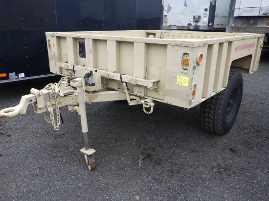 2010 SCHUTT IND M1101 Humvee Cargo Trailer, s/n:025457