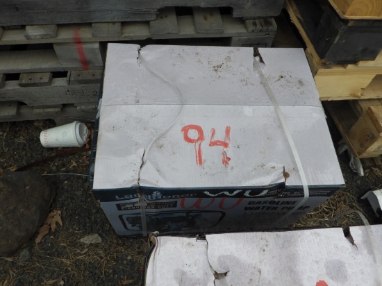 UNUSED LANDHONOR 3'' Semi Trash Water Pump, 7.0HP Gas Engine