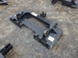 UNUSED WOLVERINE Skid Steer Quick Attach Plate 3PtH