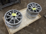 Lot- (4) 15x7 5 Lug Rims