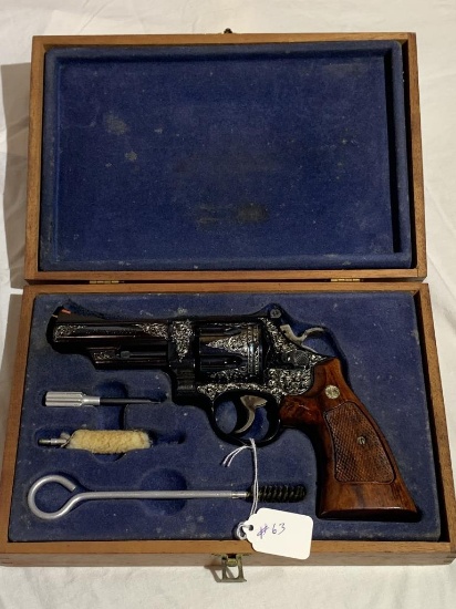 Smith & Wesson Model 57 .41mag Engraved