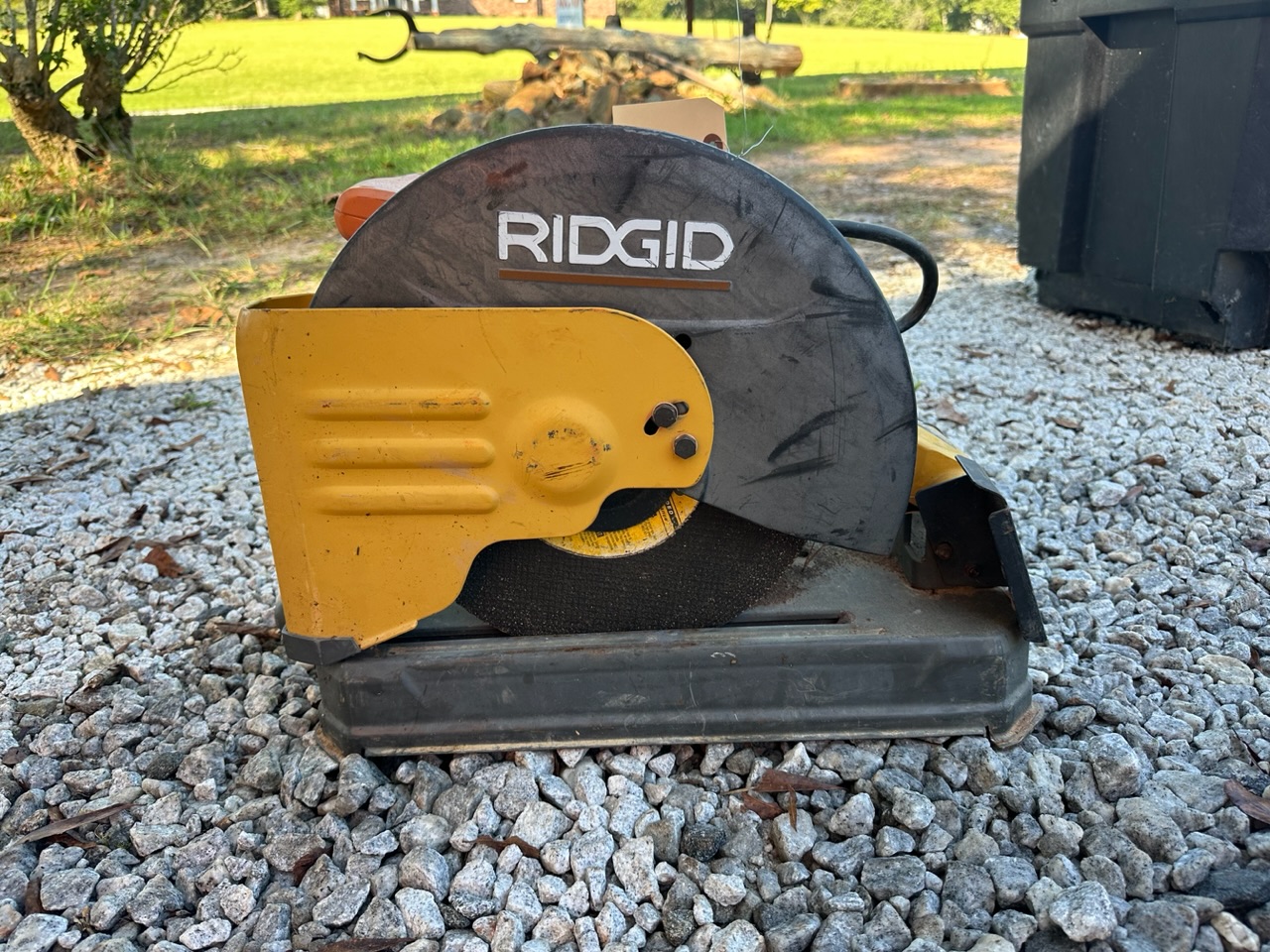 Ridgid 14 chop online saw