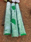 NEW! 3 Green Plastic Covered Wire Rolls