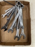Set of SAE Combination Wrenches, some Craftsman