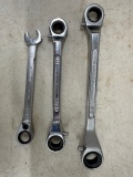 Lot of Ratcheting box end Wrenches