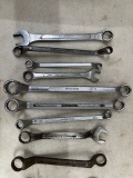 Lot of SAE Box End Wrenches