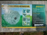 New! DIDDIT High Tensile-Layer Galvanized Barbed Wire w/ 41 Y Posts
