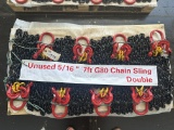 New! 5/16 7ft G80 Chain Sling Double