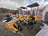 New! MIVA VA15 Mini Excavator (yellow)