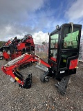 New! MIVA VA13C Cad Mini Excavator Cab (red)