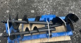 New! GIYI Auger Skid Steer Attachment W/ 3 bits