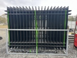 New! Black Metal Fencing (qt2)