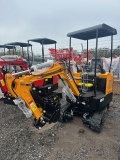 New! MIVA VA15 Mini Excavator (yellow)