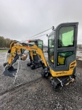 New! AGT  QK18RXS-C Mini Excavator w/ cab and AC