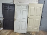3 interior doors 36”X 80”