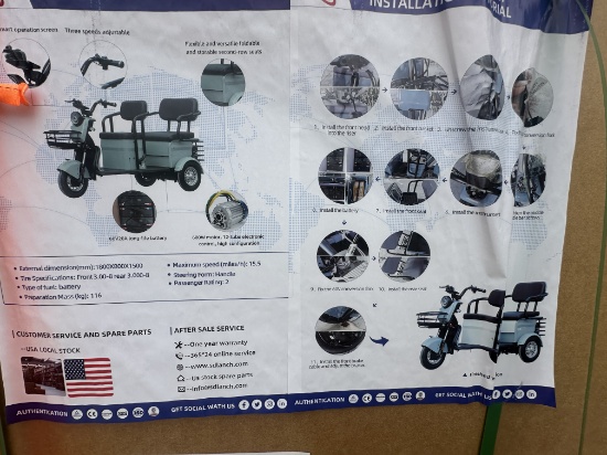 New! IRGC40 Mini Golf Cart (light gray)