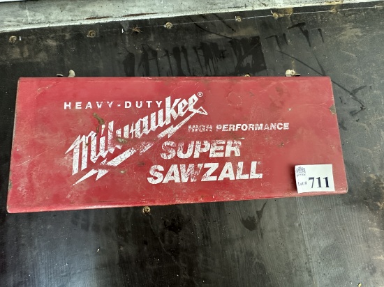 Metal Milwaukee Sawzall Case