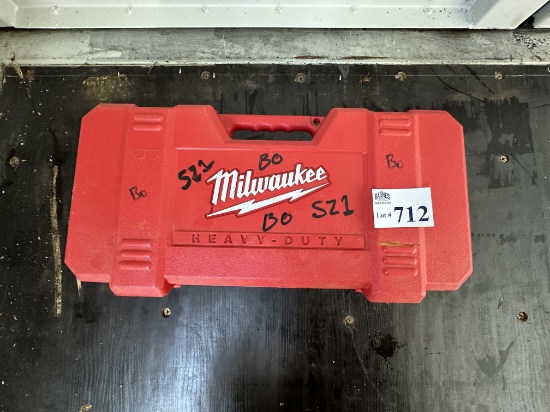 Plastic Milwaukee Sawzall Case
