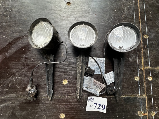 3- Menards Patriot Low Voltage landscaping spotlights