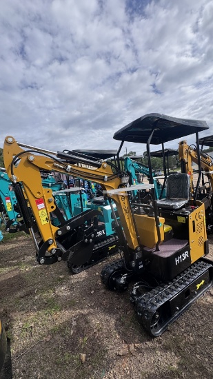 New! Cfg H13r Mini Excavator