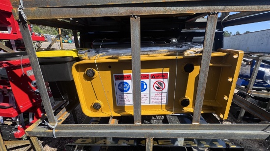 New! Agrotk Skid Steer Hydraulic Hammer