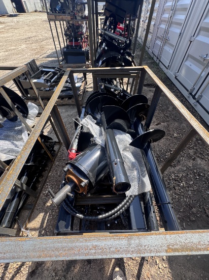 NEW! AGT HEAVY DUTY SKID STEER AUGER