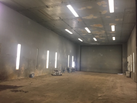 PAINT BOOTH, 45’ W x 100’ L x 20’ H (Location 6: Tri-R-Erecting, 6510 Bourg