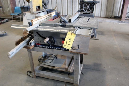TABLE SAW, RYOBI (Located at: Former Premises of Worldfab, 2626 Wilson, Roa