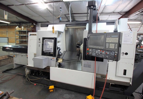 MULTI-AXIS CNC TURNING CENTER, OKUMA MDL. LB3000EXII-MYW 800 SPACE TURN, new 2015, 0SP-P300L CNC