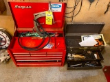 LOT OF TOOLBOXES: (1) Snap-on, 9-drawer, (1) Kennedy, 6-drawer, w/contents (Located at: Ellis