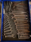 LOT OF COMBINATION WRENCHES, CRAFTSMAN, assorted (in one drawer) (Located at: Ellis Precision