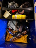 LOT OF TOOLS: timing lights & oil filter wrenches, assorted (in one drawer) (Located at: Ellis
