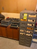 LOT OF TAPPS & DRILLS, in metal cabinets (Located at: Ellis Precision Industries, 3133 Ramona Dr.
