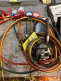 LOT CONSISTING OF: Bluepoint Mdl. ACTR12344C vacuum pump & refrigerant gauges (Located at: Ellis