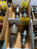 LOT OF JACOB CHUCKS, w/ holders (Located at: P & M Machine, Private Road 3463, Gladewater, TX 75647)