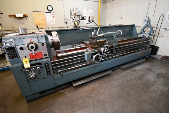 ENGINE LATHE, KINGSTON 22" X 120" MDL. HD22120, new 2006, taper, S/N CH05961 (Located at: Jones