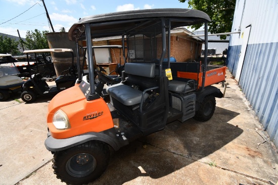 SIDE BY SIDE KUBOTA RTV1140CPX, 4 x 4, hyd. dump bed, pwr. steering, 2 row seating, HOM 2,476