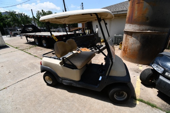 ELECTRIC GOLF CART, beige, parts only (Located at: Jetstream, 4133 Southerland Rd, Houston, Texas,