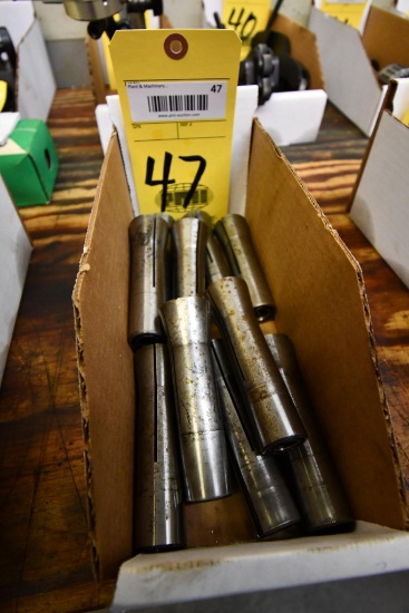 LOT OF R-8 COLLETS (in one box) (Located at: Jones Machine Company, 5710 Brittmoore, Houston, TX