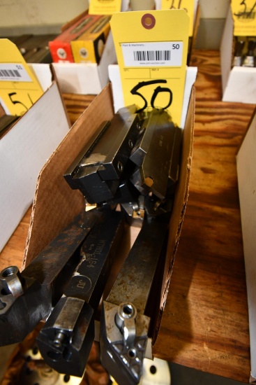 LOT OF CARBIDE INSERT TOOL HOLDERS (Located at: Jones Machine Company, 5710 Brittmoore, Houston, TX