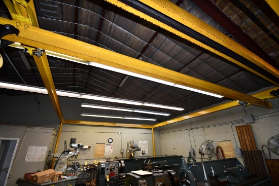 GANTRY CRANE SYSTEM, 1 T. cap., 20' x 25', does not include chain hoist or trolley (Located at: