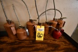 LOT OF OIL CANS (Located at: Jones Machine Company, 5710 Brittmoore, Houston, TX 77041)