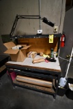 SHOP TABLE, w/ contents (Located at: Jones Machine Company, 5710 Brittmoore, Houston, TX 77041)