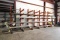 LOT OF SINGLE SIDED CANTILEVER RACK SECTIONS (3), 10' ht., 48